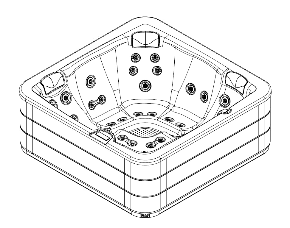 Jacuzzi cu încălzire All Season